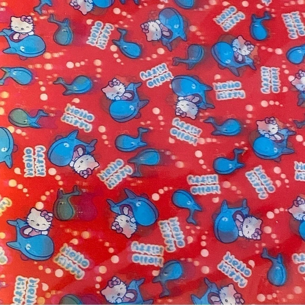 New!!Vintage 2004 HELLO KITTY Captain Willy Holographic Spiral Lined Notebook